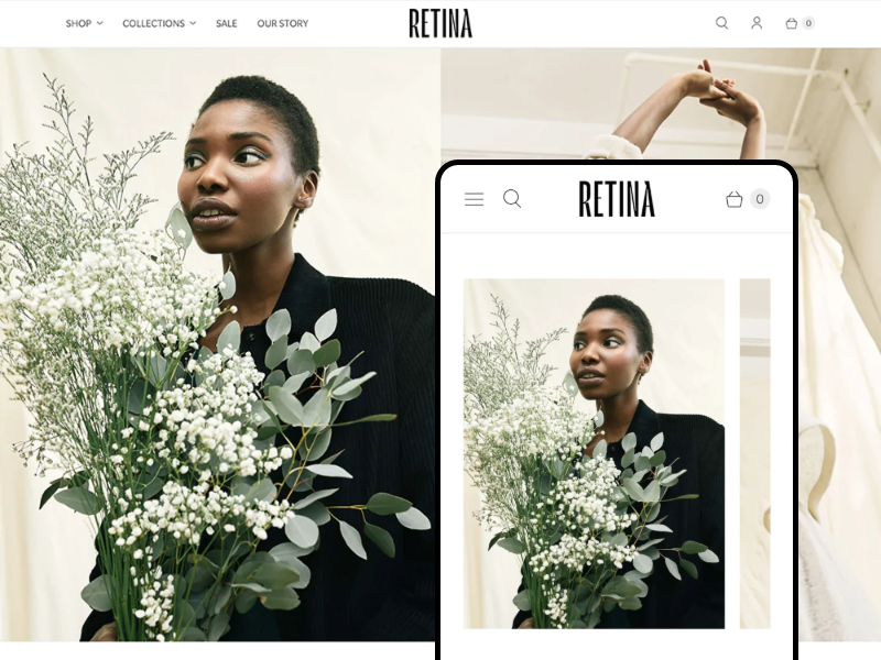 Shopify官方主题-Retina-运动、家居、化妆品、花